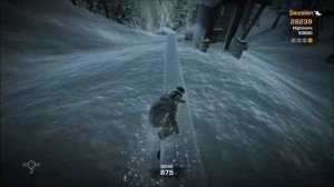 Stoked snowboarding game new session high score