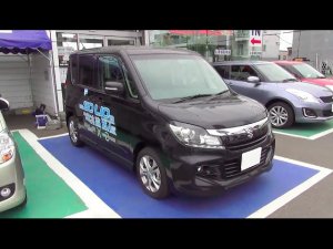 2014 SUZUKI SOLIO BANDIT DJE. Обзор Японского автомобиля. Интерьер и экстерьер. Правый руль.