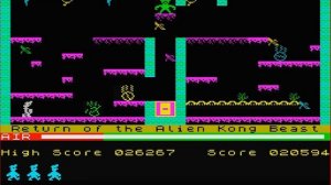 Старые игры на пк Manic Miner / retro gaming ZX Spectrum