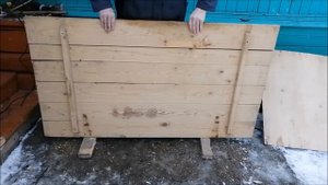 Дверь "на шпонках".Деревенская старинная.