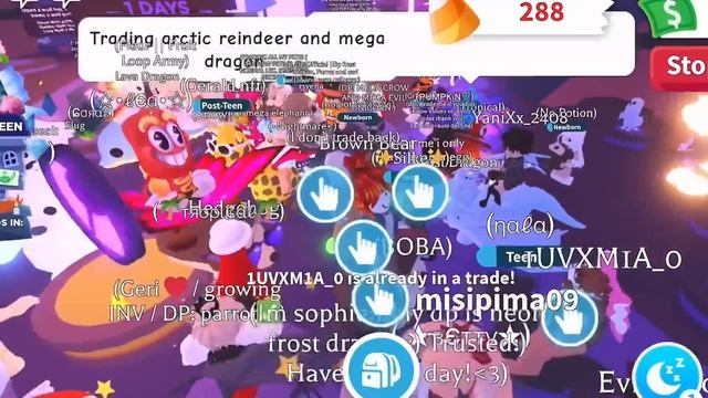 ТРЕЙДЫ НА ОЛД СОВУ! «Адопт ми» смотреть онлайн