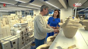 Как рождается Гжель?