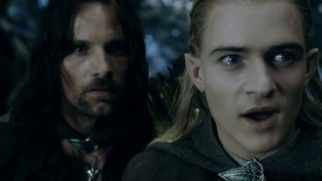 Встреча с белым колдуном в лесу Фангорн. HD смотреть онлайн