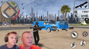 ЕДЕМ На ГЕЛИКЕ против БАНДИТОВ!!! СИМУЛЯТОР Машины от Игорюшины Игруши