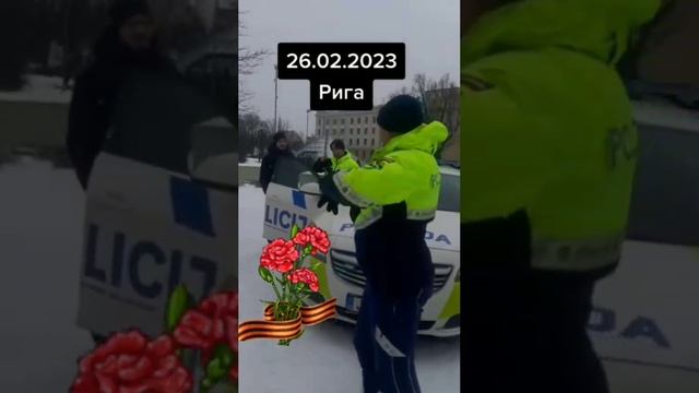 Цветочный протест берлинцев поддержали в Прибалтике
