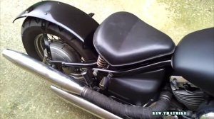 Yamaha DragStar xvs 400 exhaust sound compilation