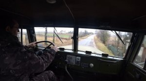 30 минут за рулём КрАз 255. 30 minutes driving KrAz 255!!!
