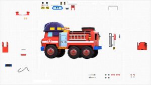 SuperWings Sparky Assemble toy | Fire truck | Super wings toys