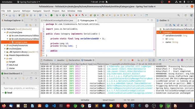 Criando Entity Category смотреть онлайн