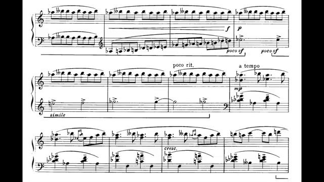 Aram Khachaturian - Sonata for Piano (1961) [Score-Video]