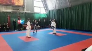 Соревнования по каратэ/ девочки 10-11 лет