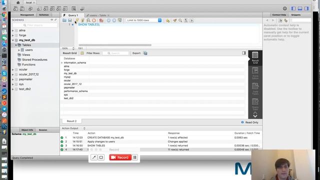 MySQL просто о сложном установка базы данных смотреть онлайн