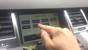 Range Rover скрытое меню диагностики