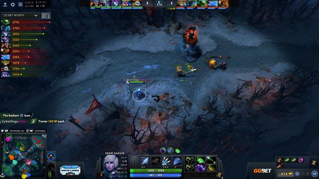 OG Seed vs CyberDogs (игра 1) BO1 |  Maincast Winter Brawl | Group stage