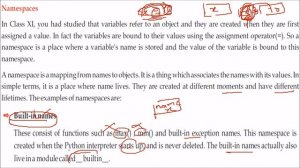 NAMESPACES IN PYTHON | NAMESPACES | WHAT ARE NAMESPACES IN PYTHON LANGUAGE