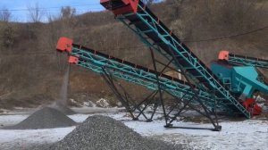 Дробильно-сортировочный комплекс переработка металлургического шлака 150 тонн в час