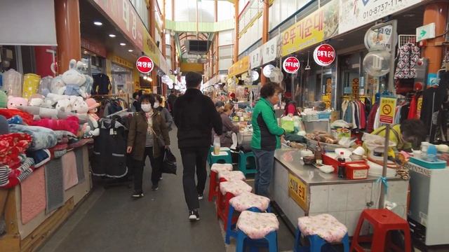 【Daejeon Walk】The 5th largest city in Korea | Traditional Market, Shopping Street смотреть онлайн