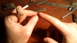 103.Creating a knife "Pilgrim-2" - Создание ножа "Пилигрим-2" из стали Х12М