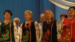 Народный хор украинской песни "Червона калина". Украинская народная песня "Мiсяць на небi"