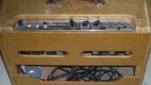 Fender Super amp 1955 wide panel