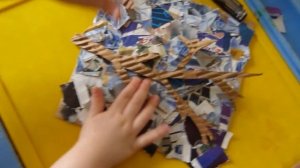 Поделка ВЕСЕННЯЯ САКУРА из попкорна