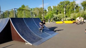 #Самокатинг в Абакане.  (видеофрагменты)