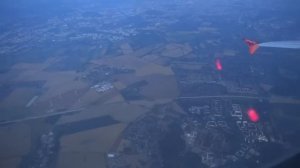 Turbulence Air Berlin Flug AB6535 Berlin n. Stuttgart Gewitter Turbulenzen Ausweichung Nürnberg