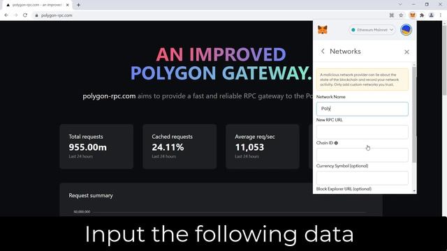 How to add Polygon/Matic network on MetaMask смотреть онлайн