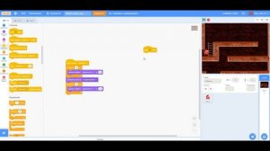 Kids Code Pro, Scratch, платформер: второй уровень и движущиеся препятствия.