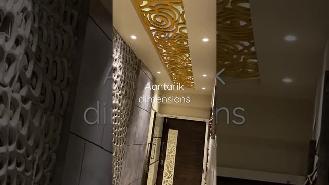 Foyer area -interior designing