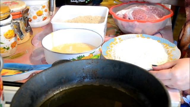 Отбивные в двойной панировке смотреть онлайн