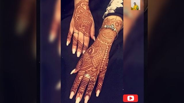 Latest beautiful Mehendi designs for hand 2021// arabic medndi design ideas 2021 смотреть онлайн