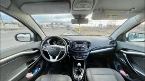 Lada Vesta 2019 тест драйв от первого лица в городе
