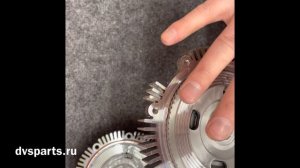 Виско-муфта вентилятора. Что внутри ?