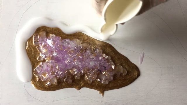 Техника ResinArt - рисование эпоксидной смолой смотреть онлайн