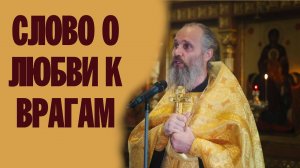 СЛОВО ИЕРОМОНАХА ДАВИДА О ЛЮБВИ К ВРАГАМ | ВАЛААМСКИЙ МОНАСТЫРЬ