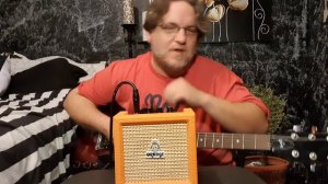 Tech On The Cheap - Orange Crush Mini Guitar Combo Amplifier Unboxing And Review! Amazon