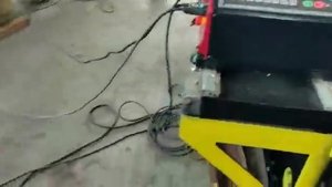 Демонстрация консольной машины термической резки HNC-1500W
