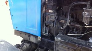 Обзор трактора МТЗ 82.1 Беларус (обслуживание, запуск)