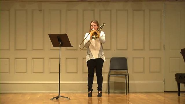 Victoria Garcia Trombone YOA OF Audition 2015 смотреть онлайн
