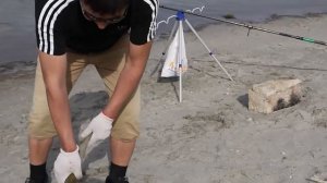 Ловля кефали на Каспий(Казахи рыбачат)