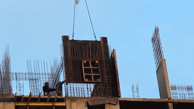 Строительство дома. Установка опалубки. 01.12.2012 смотреть онлайн