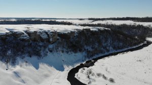 Лыжи. Пальна, Ольшанская плотина, Воргольские скалы. Mavic Air.