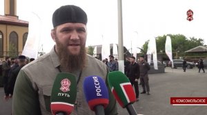 В СЕЛЕ КОМСОМОЛЬСКОЕ
ОТКРЫЛИ НОВУЮ МЕЧЕТЬ