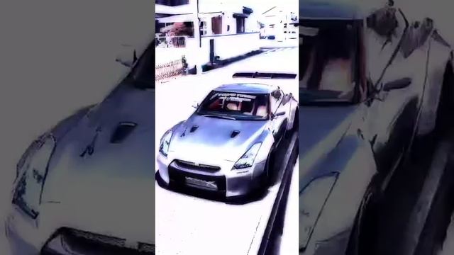 jedag jedug dulu ya gaes ya Nissan GTR 35 R