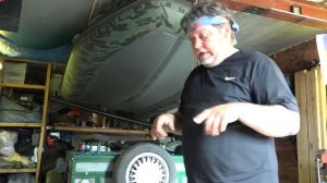 Крепление лодки ПВХ под потолок в гараже