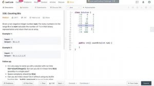 【点播】Leetcode 338(medium). Counting Bits 【Dynamic Programming/Bit Manipulation】中文