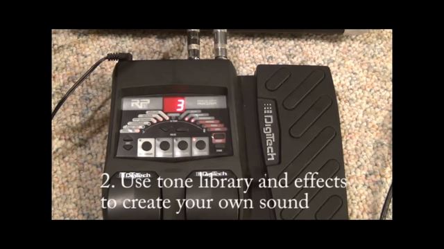 Digitech RP90 RP70 Tutorial 1/4 Basics смотреть онлайн