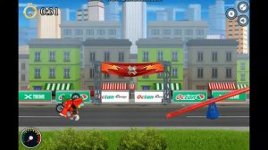 Лего игры гонка на мотоцикле