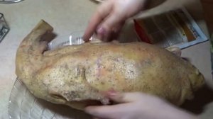 Рождественская утка запеченная с яблоками  Утка запеченная в рукаве